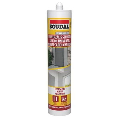 Univerzális szilikon 280 ml szürke | SOUDAL 109711