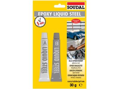 Epoxy Ragasztó Folyékony Fém 2 x 15 gr | SOUDAL 124932