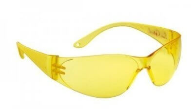Védőszemüveg "Pokelux", sárga | LUX OPTICAL 60556