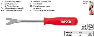 Kárpitleszedő, patent kiszedő 230 mm | YATO YT-0841