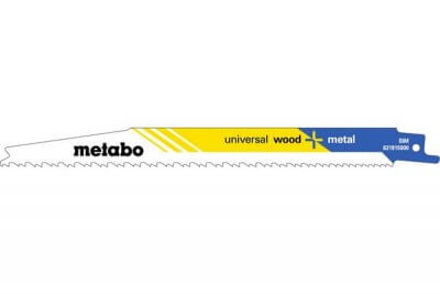 Kardfűrészlap, orrfűrészlap UNIVERSAL WOOD + METAL 200 mm | METABO 631915000