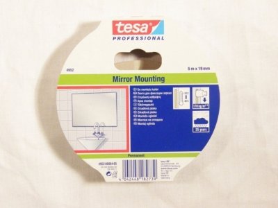 Tükörragasztó szalag 19 mm x 5 mm fehér | TESA 55733