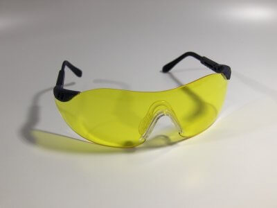 Védőszemüveg "STYLUX" sárga 60516