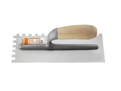 Acél simító 120 x mm 280 mm / mm 0,6 mm fogazott 10 mm | KAPRIOL 23022