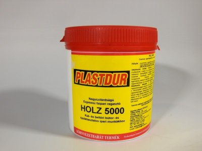 HOLZ 5000 faragasztó keményfához 1 kg | PLASTDUR 5000
