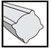 Fűkasza damil, fűnyíró damil 2,4 mm x 69 m szögletes | HIKOKI 781026