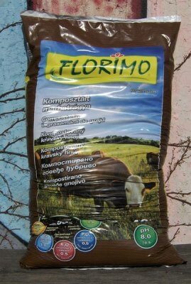Florimo komposztált marhatrágya 40 l / csomag, barna | FLORIMO