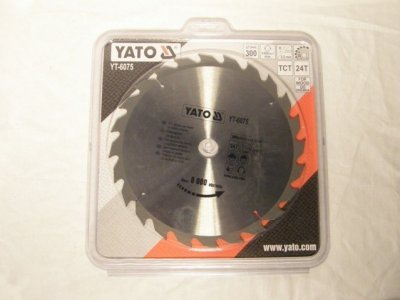 Körfűrésztárcsa, körfűrészlap 300/30 mm Z24 | YATO YT-6075