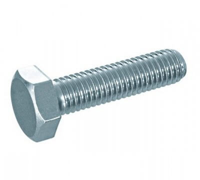 Hatlapfejű csavar M14 x 60 mm, tövigmenetes, 8.8, natur DIN 933