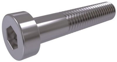 Hengeres fejű, belső kulcsnyílású csavar M10 x 80 mm, 8.8 natúr, alacsony fejű DIN 6912