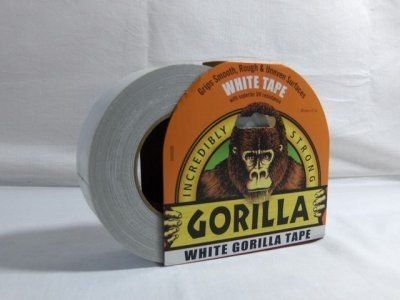 GORILLA White Tape ragasztószalag 48 mm x 27 m, fehér | GORILLA 3044600