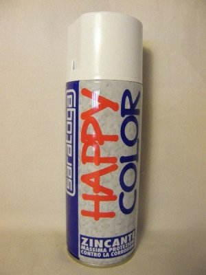 Happy Color cink festék spray 400 ml szürke | SARATOGA 88168001