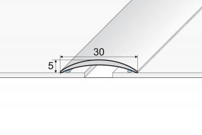 Burkolatváltó sín pezsgő 3 cm-es öntapadós 90 cm A03