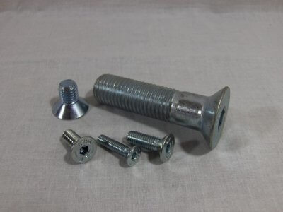 Süllyesztett fejű, belső kulcsnyílású csavar M10 x 160 mm natúr DIN 7991
