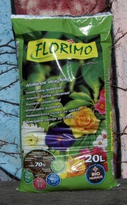 Florimo általános virágföld 20 l / csomag, zöld | FLORIMO
