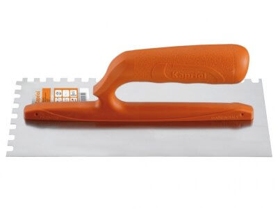 Acél simító 120 x mm 280 mm / mm 0,6 mm fogazott 10 mm | KAPRIOL 23026